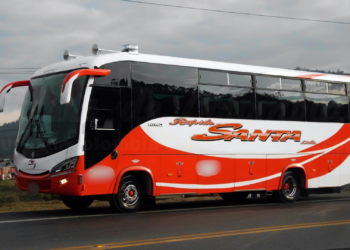 Robo a Bus de la Flota Santa