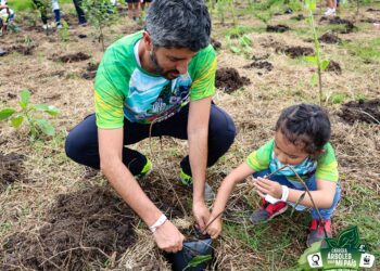 Carrera “Arboles por mi Pais” en el parque Jaime Duque