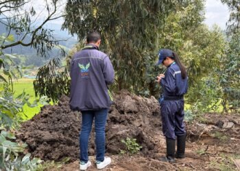 Medida preventiva por disposición inadecuada de residuos de demolición y construcción en la vereda San Jorge de Zipaquirá