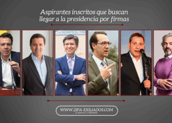 Estos son los seis aspirantes inscritos que buscan llegar a la presidencia por firmas
