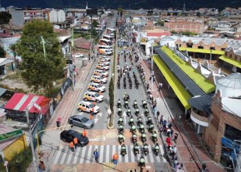 Nuevo parque automotor en Chía fortalece la seguridad e institucionalidad 