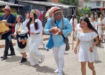 Más de 500 personas participaron en el festival que celebra la identidad muisca en Cota 
