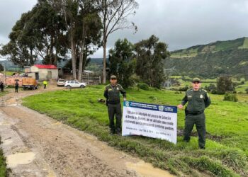 La Policía Nacional realizó extinción de dominio a tres predios en Cundinamarca y Bogotá