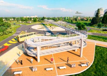 Entra en funcionamiento el nuevo puente peatonal en el sector de Ave Colombiana