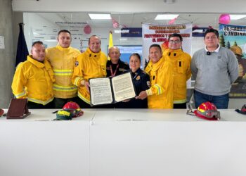 El Cuerpo Voluntario de Bomberos de Cogua fue acreditado en la Brigada Forestal de Cundinamarca como Tipo I