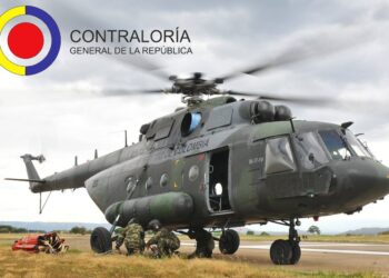 La Contraloría advierte posible pérdida de recursos en contrato de mantenimiento de helicópteros del Ejército Nacional