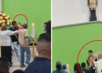 Riña a cuchillo en plena misa: el párroco intercedió