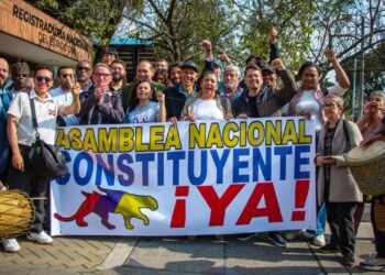 Inscripción del comité promotor para convocar una Asamblea Nacional Constituyente