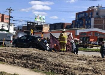 Una mujer en estado de Embarazo murió atropellada a causa del descarrilamiento de varios vagones del tren, en Duitama, Boyacá