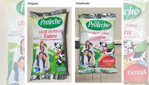 Invima alerta por falsificación de leche en polvo Proleche que representa riesgo para la salud