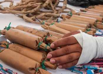 Alerta en Cundinamarca: 85 quemados por pólvora en la temporada festiva, Zipaquirá sigue entre los más afectados.