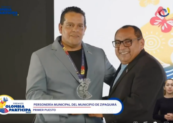 Veeduría de Zipaquirá gana el primer puesto en Premios Colombia Participa 2025 