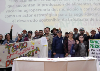 Ministerio de Agricultura declara el 50% del territorio de Tenjo como área protegida para la producción de alimentos