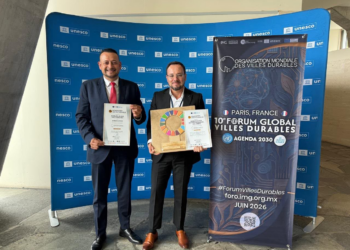 Pacho recibe distinción internacional en la UNESCO por su modelo de sostenibilidad y empoderamiento