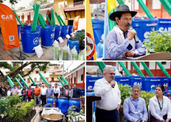 Cundinamarca le gana terreno a la sequía: más de 500 familias reciben sistemas de captación de agua lluvia