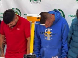 Tres capturados deja operativo en Chía por hurto de equipo topográficos