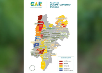 Al menos 35 municipios de Cundinamarca y Boyacá en alerta por desabastecimiento de Agua