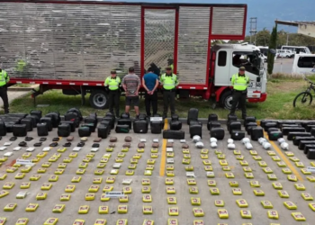 Nerviosismo de dos pasajeros permitió descubrir 676 kilos de marihuana en la vía Girardot-Bogotá