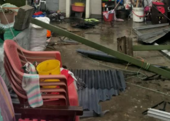 Techos volando y calles en caos, funza evalúa daños tras el fuerte vendaval