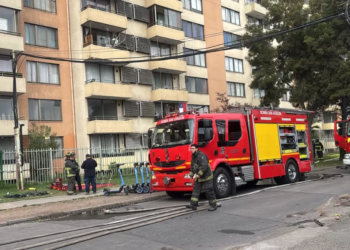 Tragedia en Chile, Incendio provocado durante un caso de violencia intrafamiliar deja una persona fallecida. 