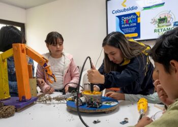 Segundo lugar, para el proyecto de estudiantes de Cogua que transforma el retamo espinoso en ladrillos combustibles.